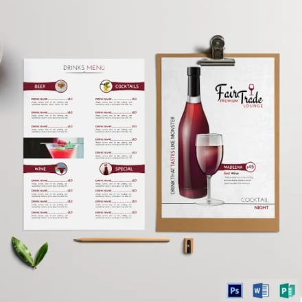 cocktail-drinks-menu-design-template-in