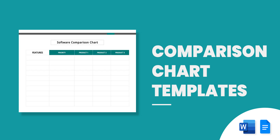 comparison chart template powerpoint