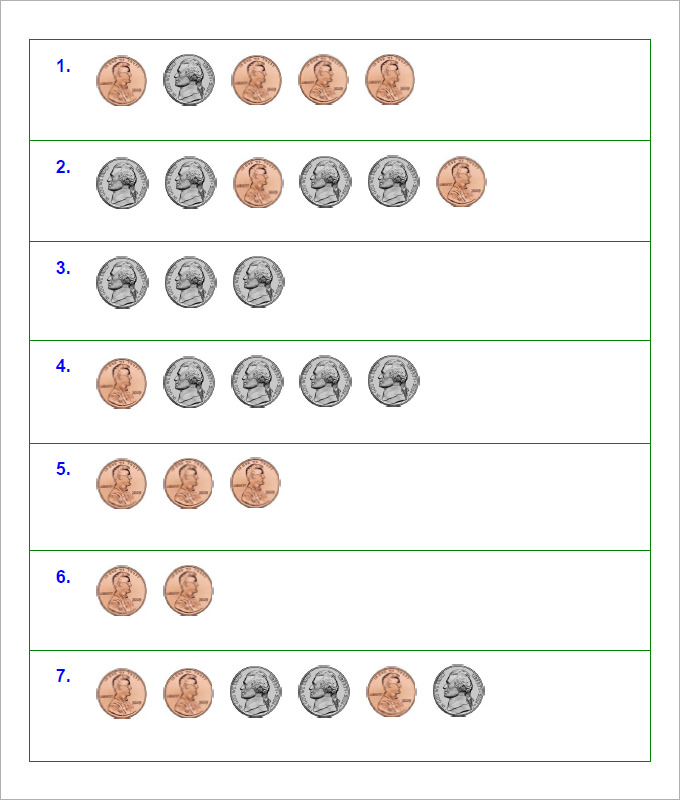 27 Sample Counting Money Worksheet Templates Free PDF Documents Download