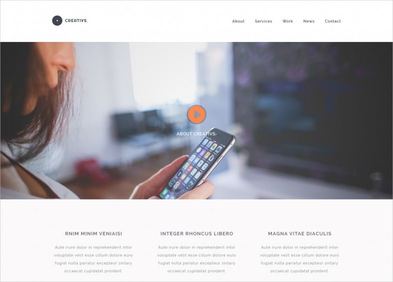 creativs – free complete psd html5 website template 788x