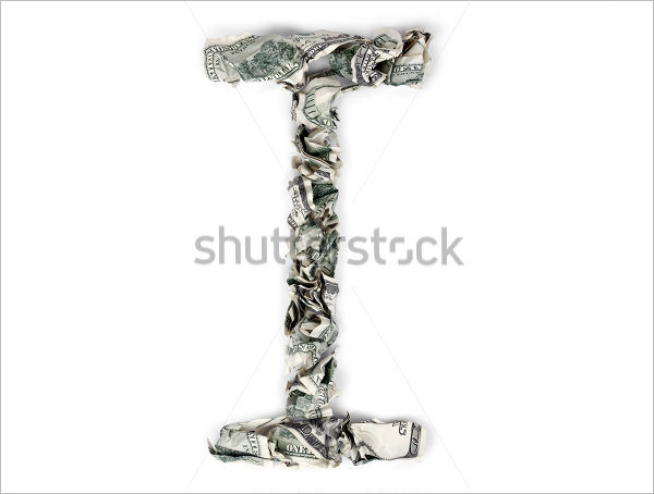 crimped large alphabet letters template