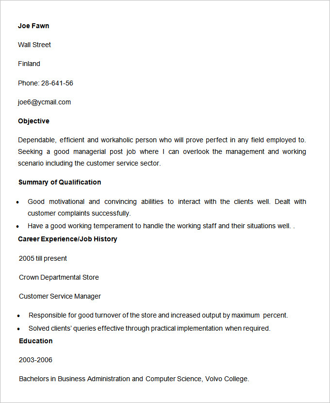 sample-resume-for-bpo-non-voice-the-document-template