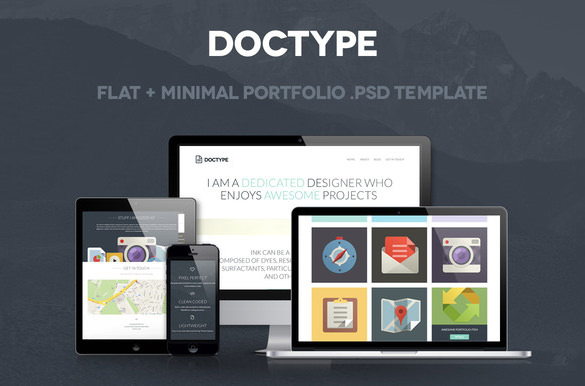 doctype-portfolio-psd-template