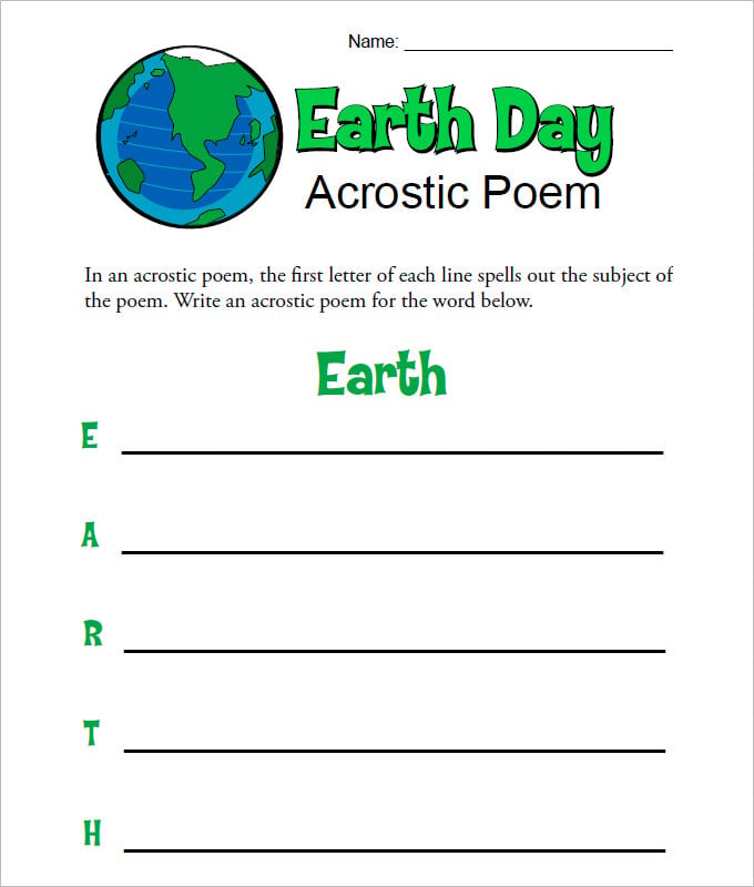 earth-day-language-art-worksheet-template