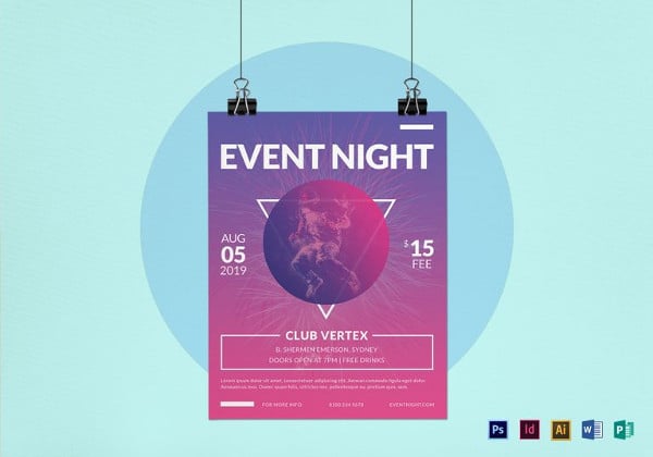 event-night-flyer-template