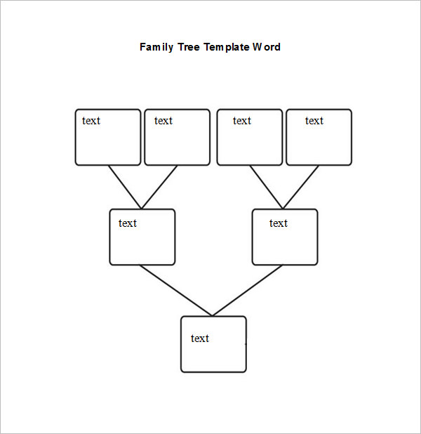 Word Family Tree Templates