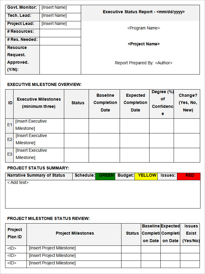 Download Microsoft Word Progress Report Template free technointernet