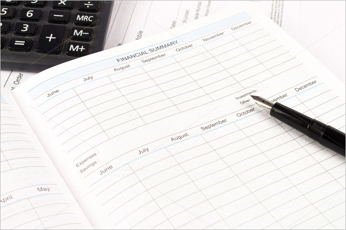 financial planning template