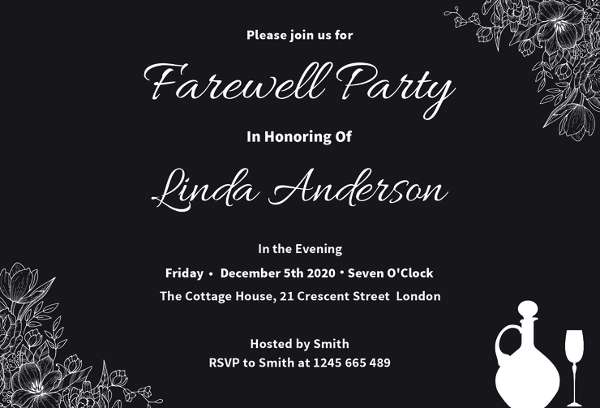Farewell Party Invitation Template - 29+ Free PSD Format Download!