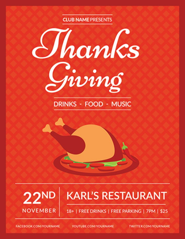 free-club-thanksgiving-flyer-template