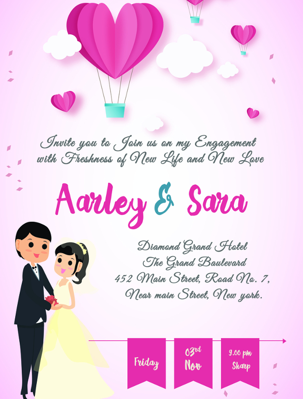 free-engagement-invitation-card