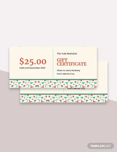 free-restaurant-christmas-gift-certificate-template