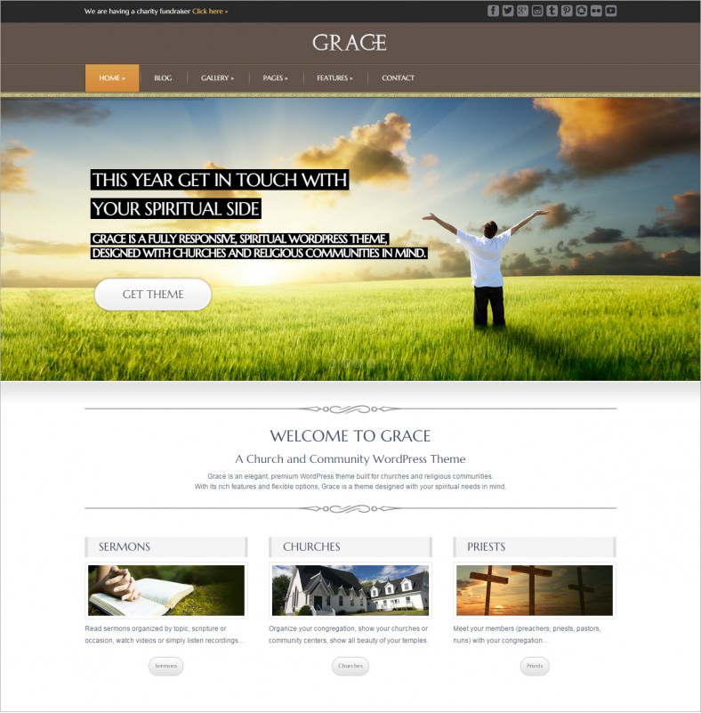 18 Best Spiritual Website Templates Free & Premium Themes