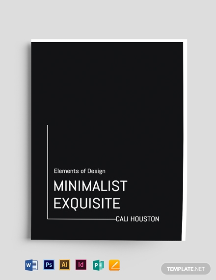 graphic design bookcover template