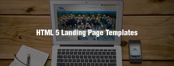 html 5 landing page templates