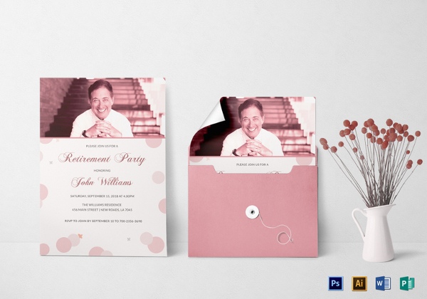 honored-retirement-party-invitation-card-template