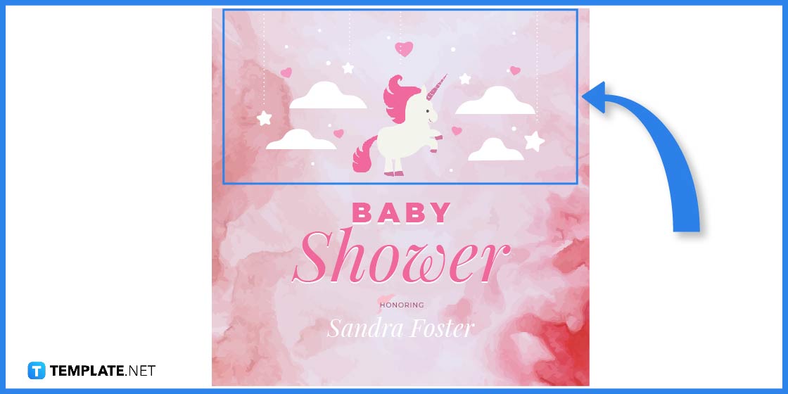 how to make a baby shower card template step