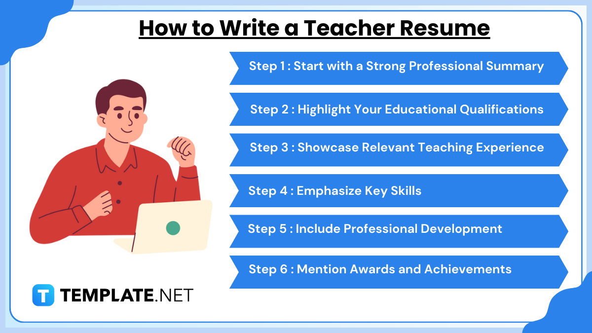 how to write a teacher resume