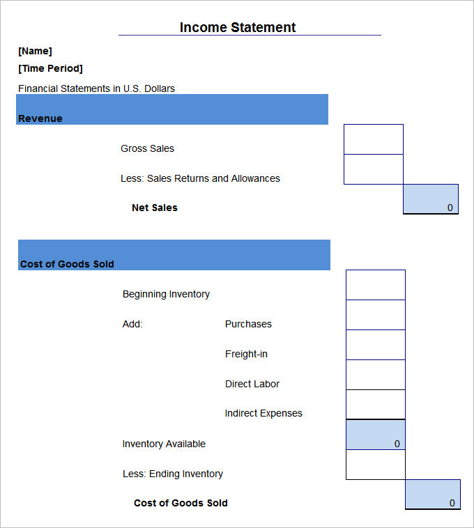 Income Statement - SimTrade blog