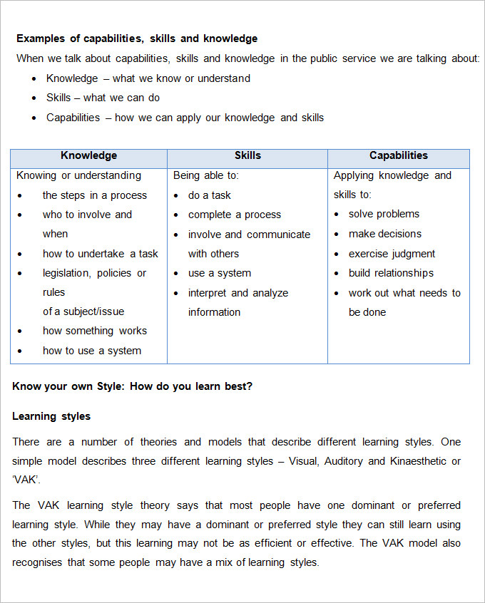 learning development