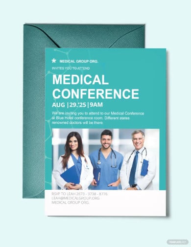 medical conference invitation template