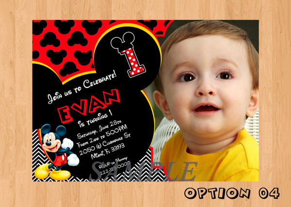 Mickey Mouse Invitation Templates – 26+ Free PSD, Vector EPS, AI ...