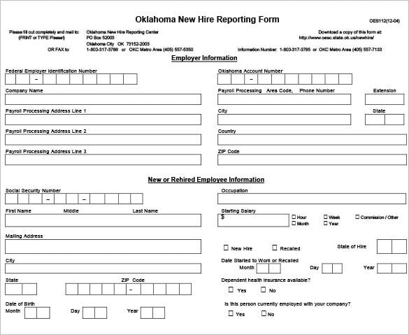 new-employee-hire-report-form