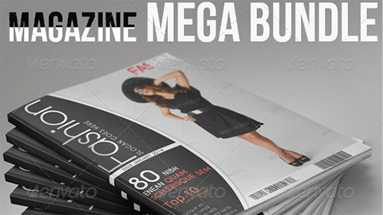 news magazine psd template featured image