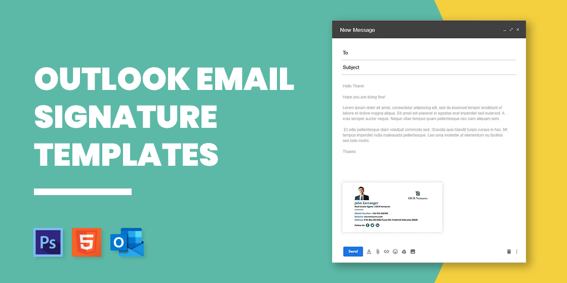 How to add an email signature for Outlook (+ 5 great examples)