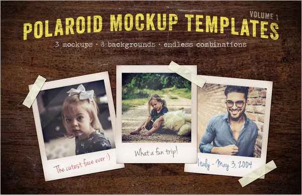 Polaroid Template - 34+ Free PSD Format Download