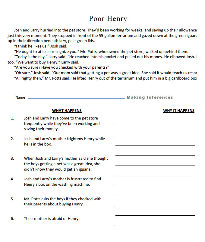 15+ Sample Language Arts Worksheet Templates & Samples - PDF