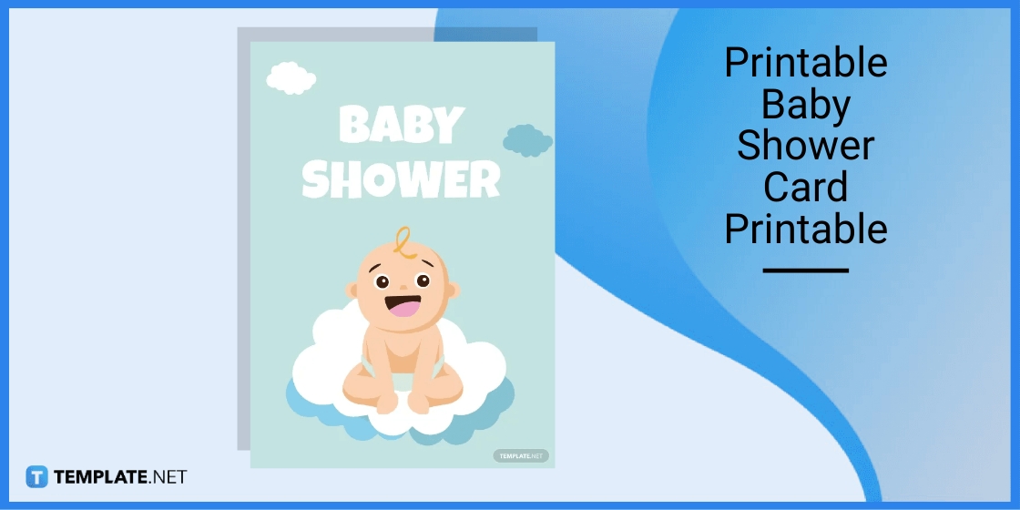 printable baby shower card printable template