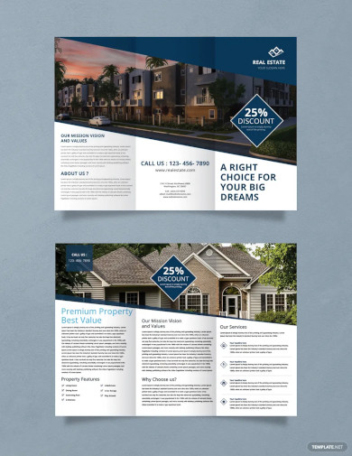 40+ Real Estate Brochures - Word, PDF, PSD, Apple Pages | Free ...