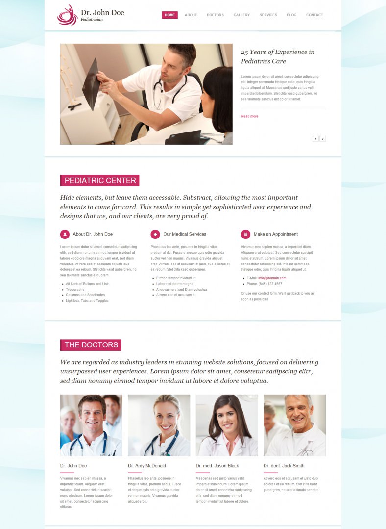 responsive drupal one page 788x10