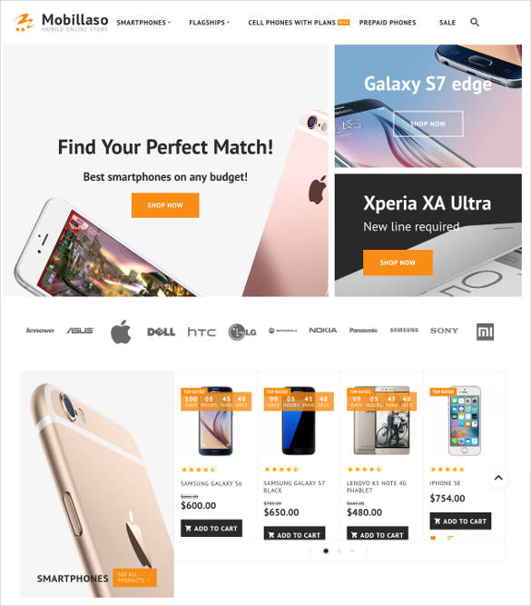 22 Best Mobile Store Mobile Templates & Themes Free & Premium Templates