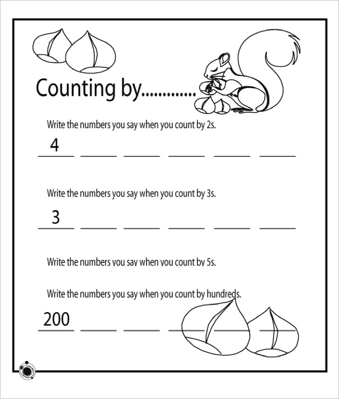 sample fun math worksheet template in pdf