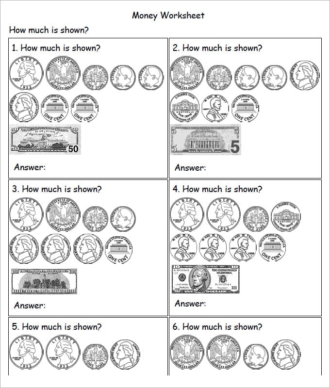sample-money-worksheets-for-kids-template