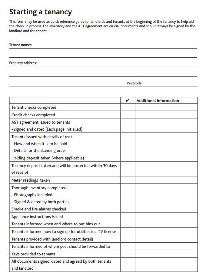 12+ Tenancy Inventory Templates – 14+ DOC, Excel, PDF