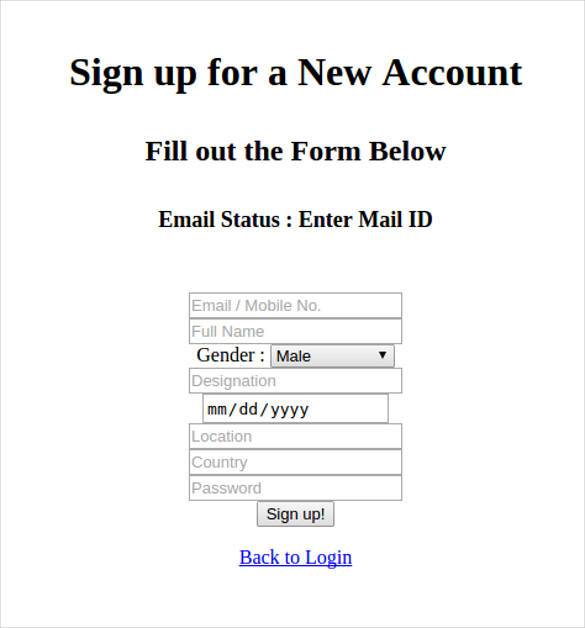 18+ Best PHP Registration Form Templates |Free & Premium Themes | Free ...