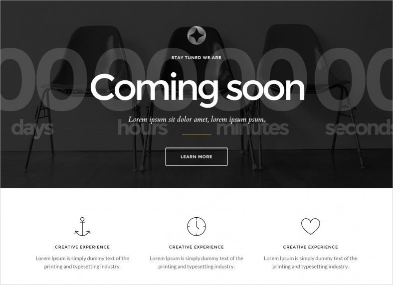 sirius responsive html5 coming soon page theme 6 788x