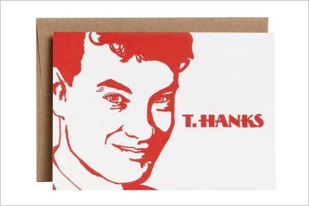 thank you note card