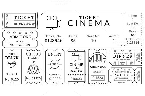 34+ Movie Ticket Templates - PSD, AI, Word