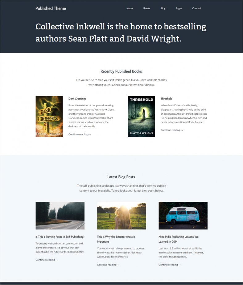 3+ Best Author Blogger Templates &Themes