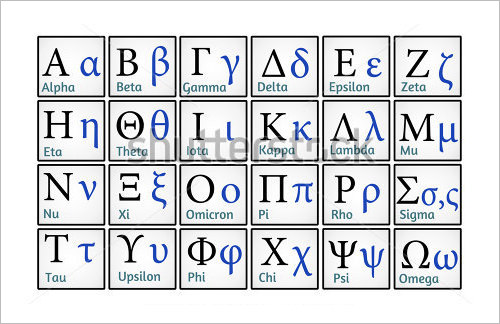 25+ Greek Alphabet Letters - Free Alphabet Letters Download
