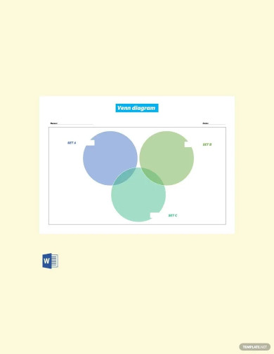 15+ Microsoft Word Venn Diagram Templates
