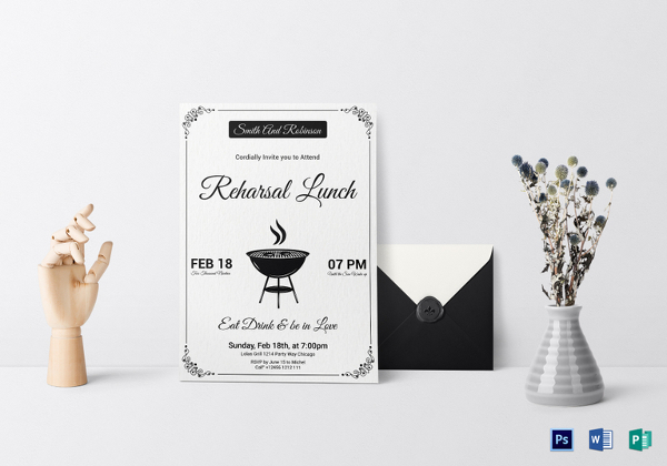 38+ Lunch Invitation Templates - PSD, AI, Word