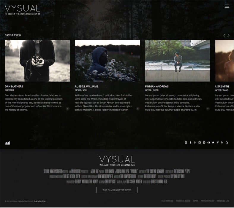 vysual directors film makers wordpress theme 48 788x70