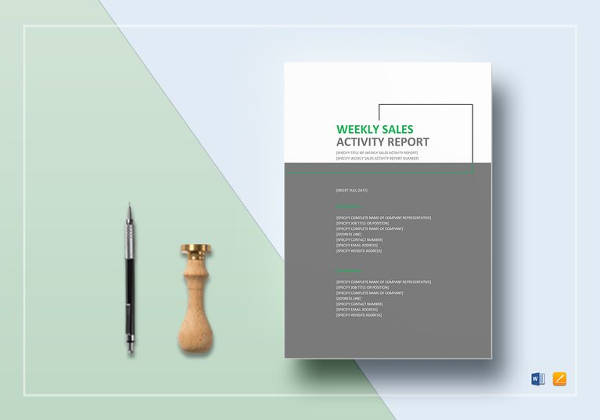 weekly-sales-activity-report-template