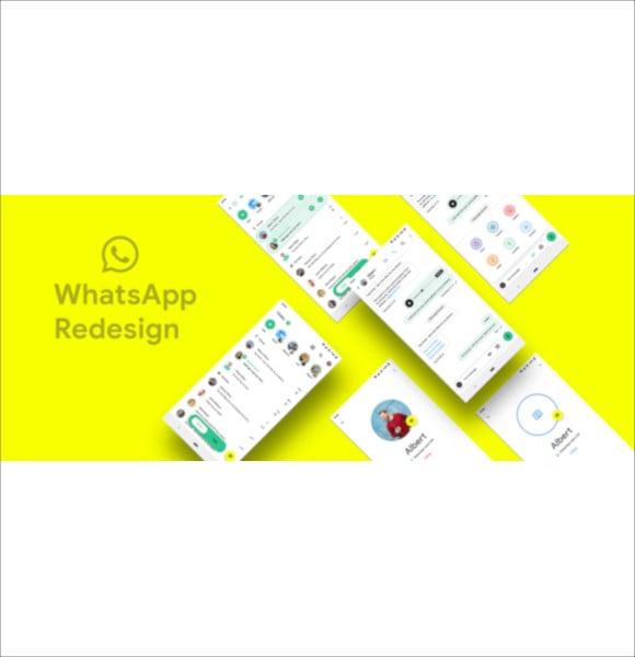 whatsapp redesign