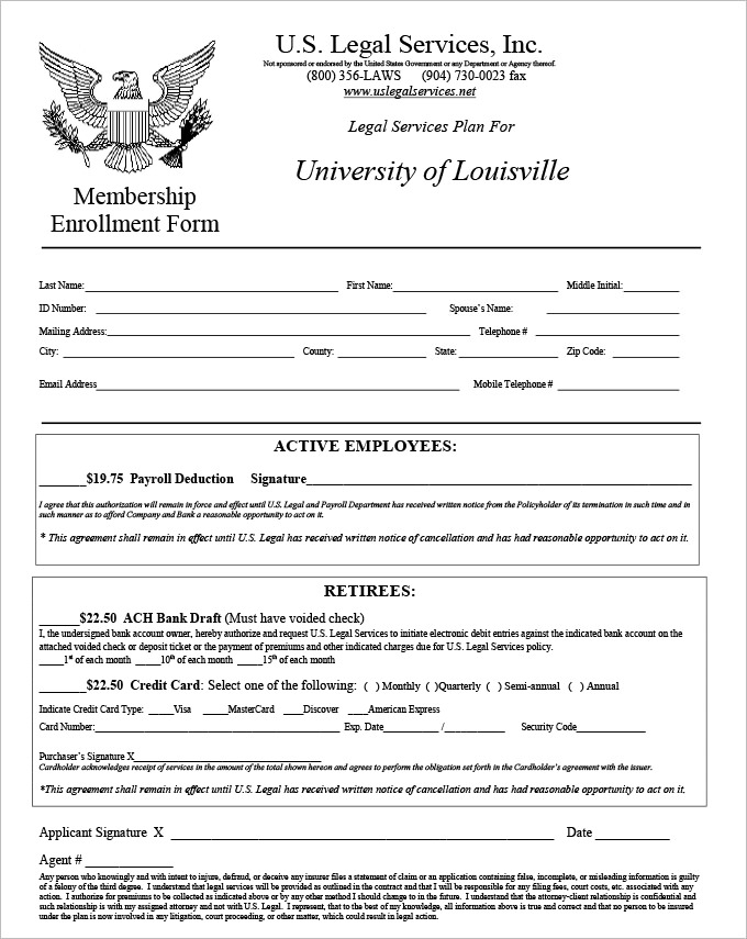 10+ FREE HR Legal Form Templates